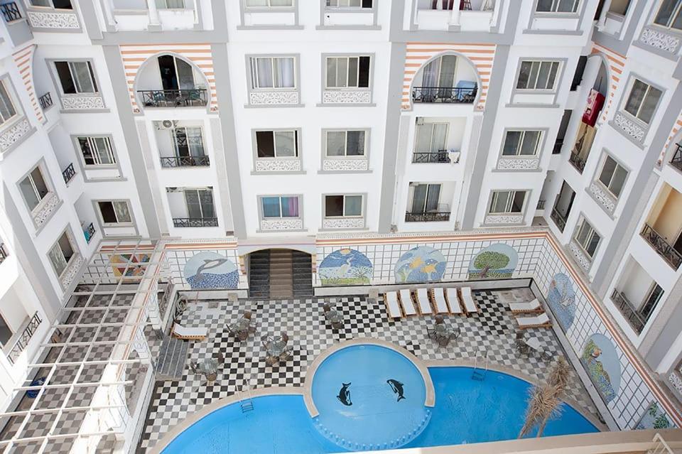 Studio Pool View Next To The Marina,Sheraton Plaza 320 Hurghada Luaran gambar